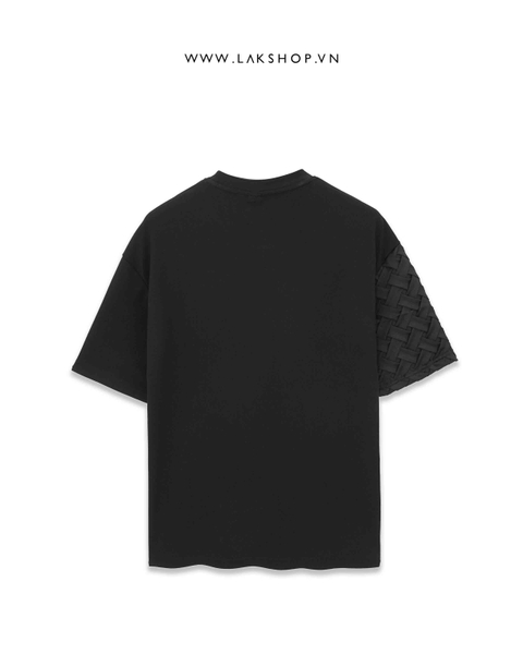 Áo Black Intrecciato T-shirt