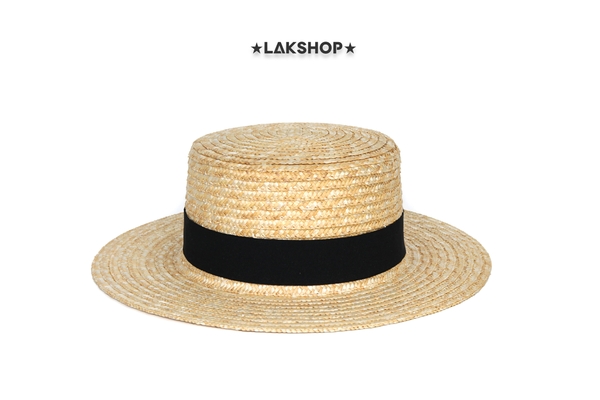 Mũ Straw Wide Brim Boater