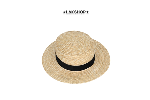 Mũ Straw Wide Brim Boater