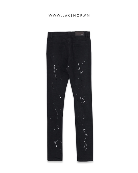 Amjri Paint Splatter Flare Jeans