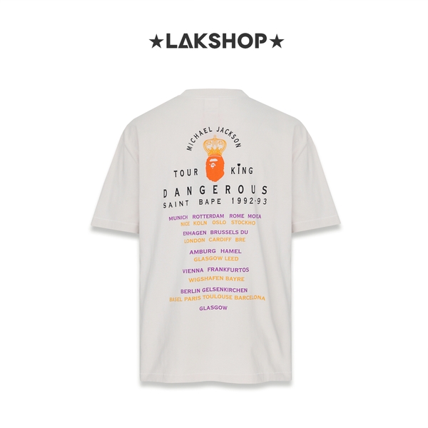 Áo Saint Mxx x Bape Generation MJ Short Sleeve T-Shirt