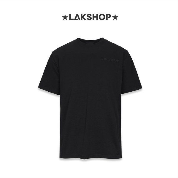 Áo C.H 3 Cross Leather Logo Black T-shirt
