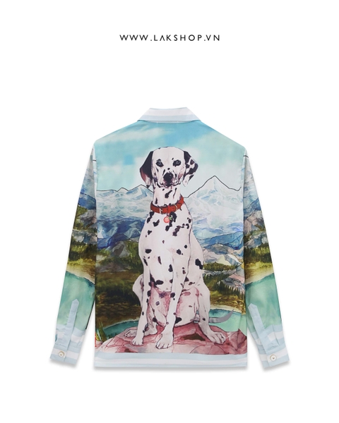 Casa Dalmatien a La Montagne Silk Shirt