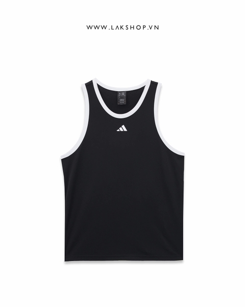 Adjdas Basketball Black Tanktop