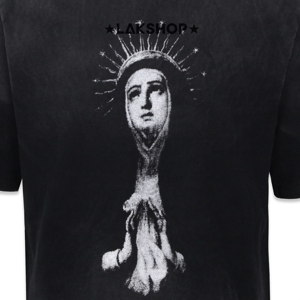 Áo Saint Vintage The Angel Maria Washed Print T-shirt