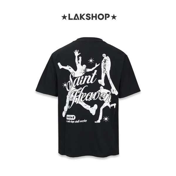 Áo Saint Heaven World Wide Print T-shirt