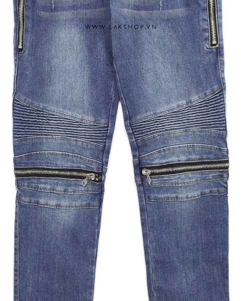 Quần Ami MX2 JEAN Indigo Straight-Fit in Blue  cx3