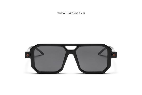 Kính Kub0 Mask P8 Black Sunglasses