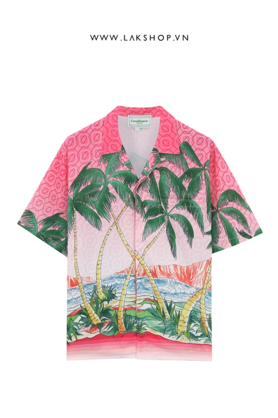 Casablanca Rose A Maui Printed Shirt