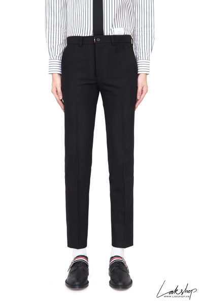 Quần TB Striped Strap Black Trouser