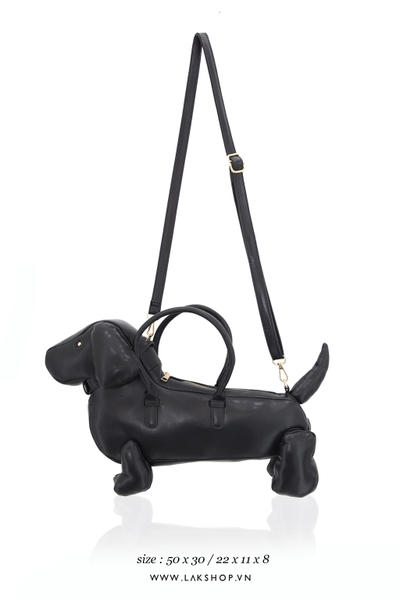 Túi Dog Leather Shoulder Bag