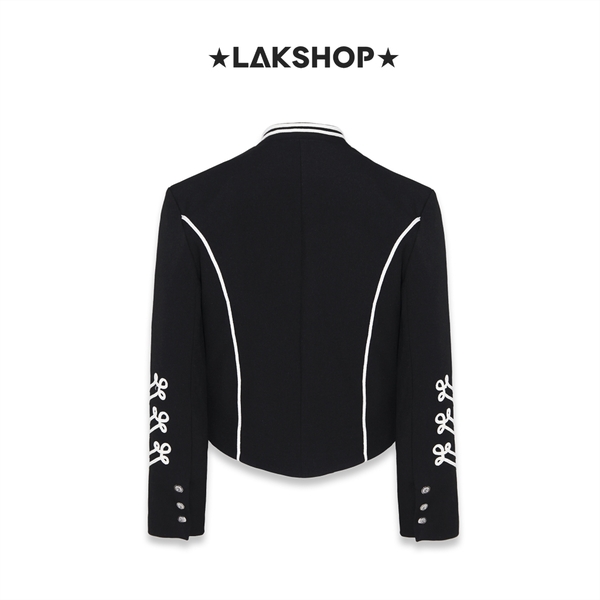 Áo Black Baroque Napoleon Jacket