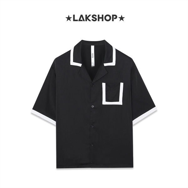 Set GXG Homme Black Silk  (Áo + Quần)
