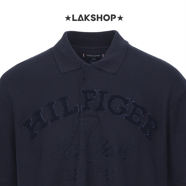 Áo Tommy Navy Monotype Archive Fit Polo (Chính Hãng)