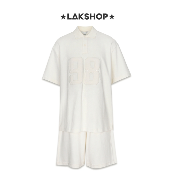 Set Urban 98 Cream White (Áo + Quần)