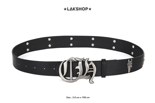 Thắt Lưng Black CH x Sword Logo Belt (3.8cm)