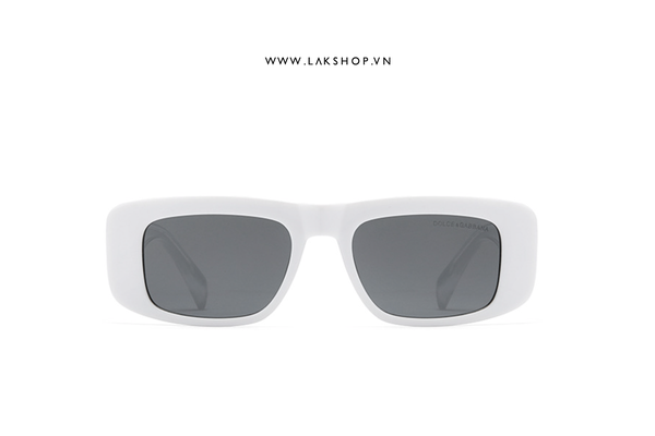 DoIce & Gab4ana White Square-Frame Sunglasses