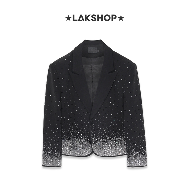 Áo Ombre Bling Bling Black Blazer
