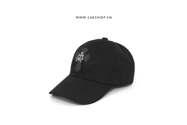 Mũ Cross Logo Black Baseball Cap