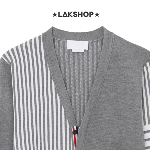 Áo  Gray Stripe 4-Bar Cargigan