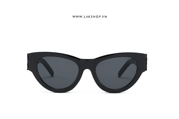 Sajnt Laurent Y.S.L Cat's Eye Sunglasses All Black