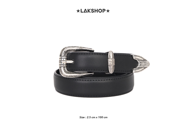 Thắt Lưng Western Statement Buckle Belt 2.5cm