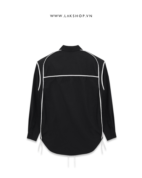 Oversized Black Border Shirt