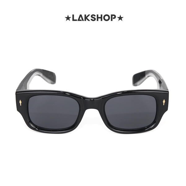 Kính Black Narrow Transparent Frame Sunglasses