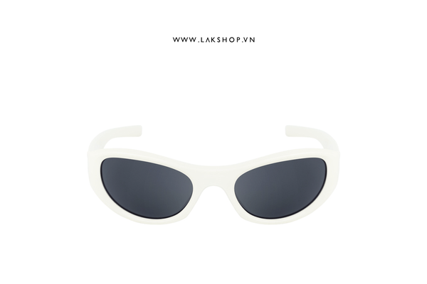 GM x MM 002 Y2K White Sunglasses