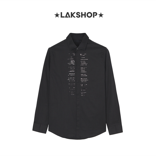 Áo GXG Black Sequin Dress Shirt (Chính Hãng)
