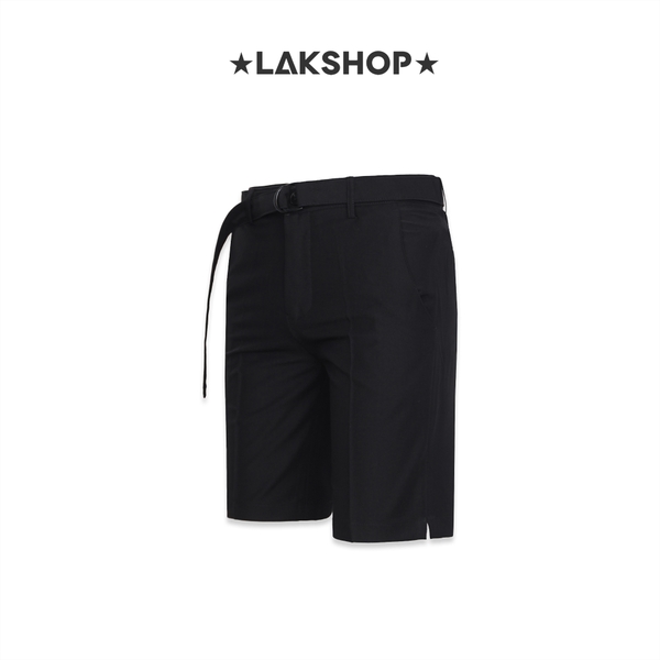 Quần Black Classic Belted Shorts