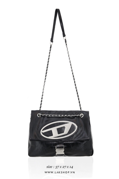 D Buckle Rave faux-leather Crossbody Bag