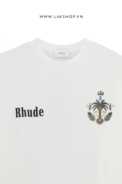 Áo Rhud3 Las Palmas Tee Crown Palm Tree Tshirt  cx4