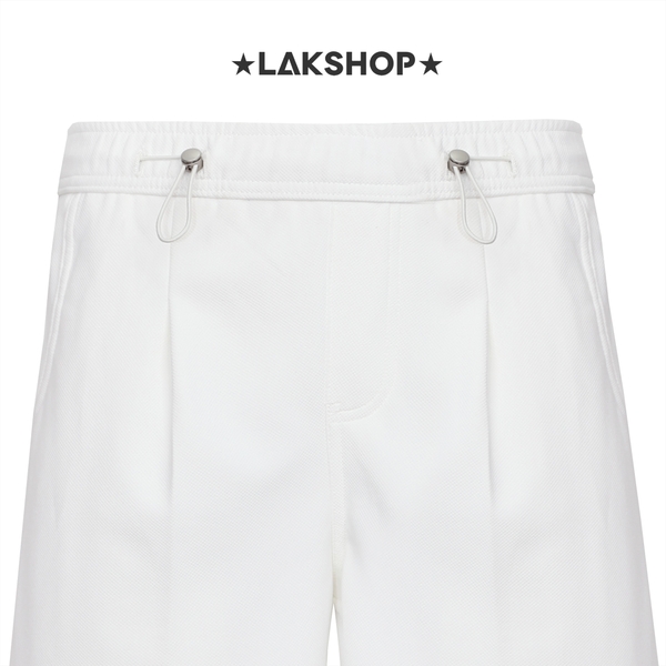 Quần White Double Drawstring Short