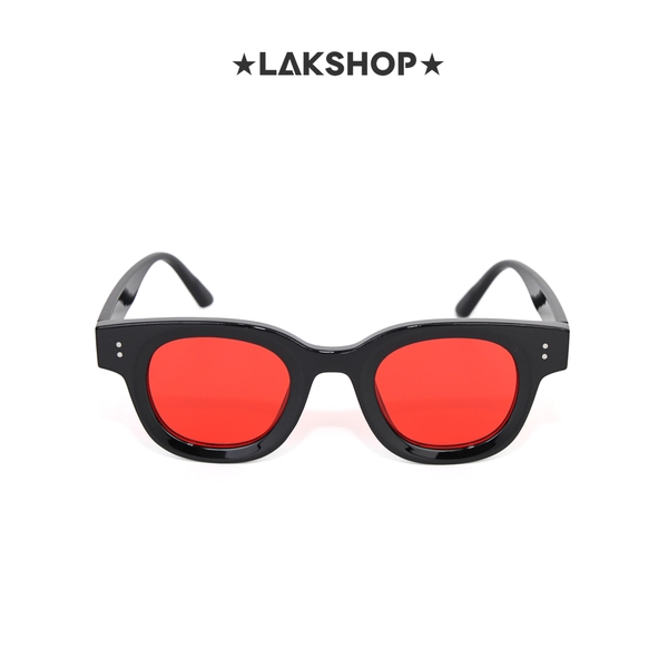 Kính Black/Red Oval Sunglasses Cross-Border
