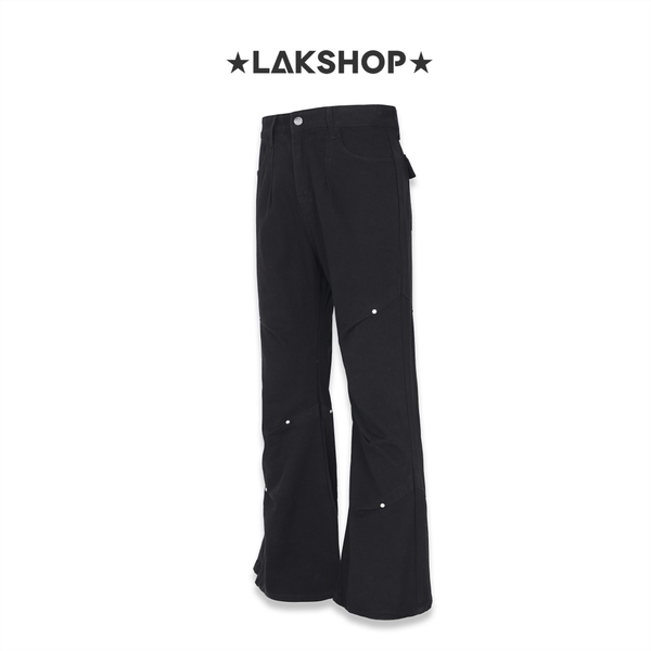 Quần Black Stud Flared Pant