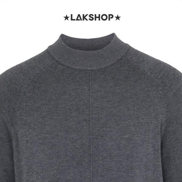 Áo Grey Raglan Knit T-Shirt