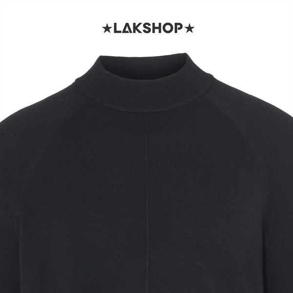 Áo Black Raglan Knit T-Shirt