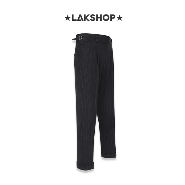 Quần Black Striped Bling Trousers
