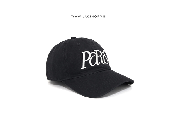 Paris Logo Embroidered Baseball Cap