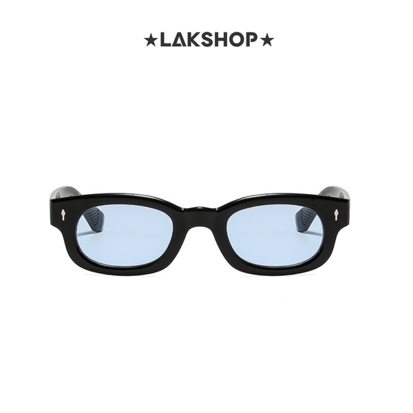 Kính Black Blue Rectangular Shape Sunglasses
