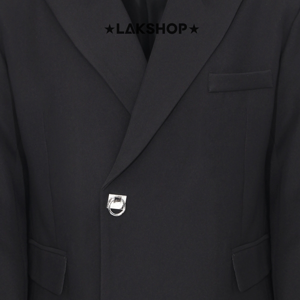 Áo Black Padlock Blazer