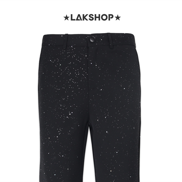 Quần Bling Bling Black Flared Pants