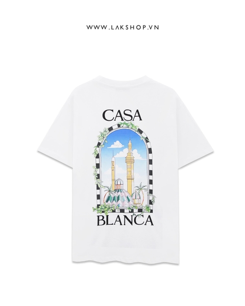 Áo Casa White Vue De Damas T-shirt   cs3