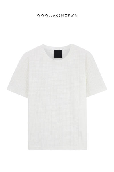 Gjvenchy G Blend Terry T Shirt in White