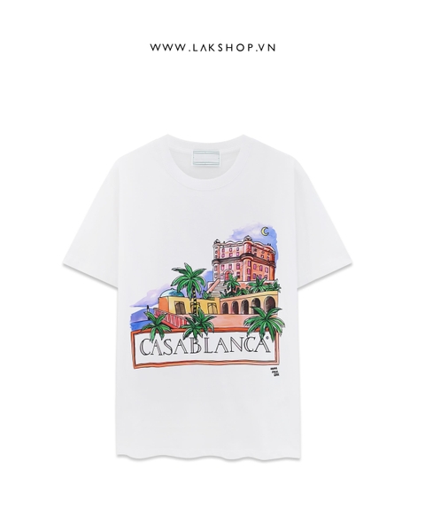 Casa Amour Maroc T-Shirt in White