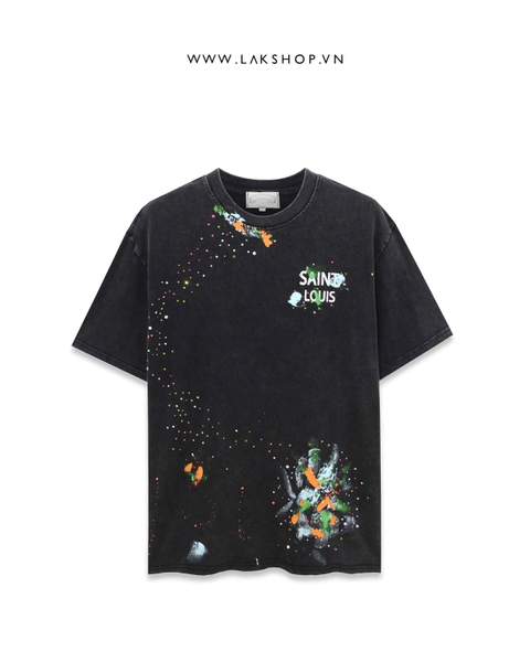 Sajnt Loujs Bling Bling Painted T-shirt