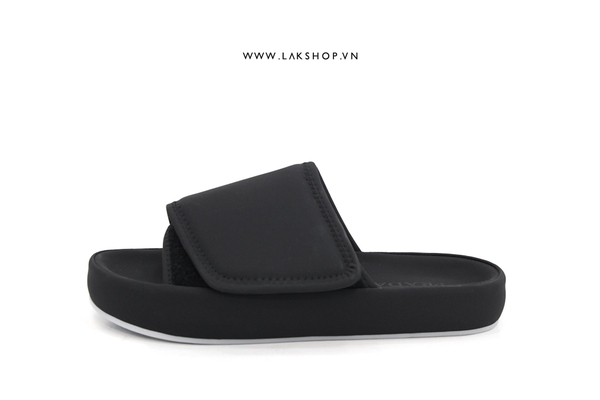 Dép P.R.D Soft Padded Nappa Slides in Black  cx2