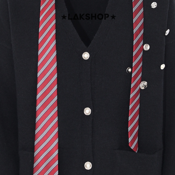 Áo Black With Tie Cardigan