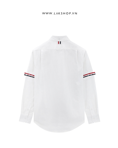 Áo TB 2in1 Grosgrain Placket x RBW Armband Oxford Shirt